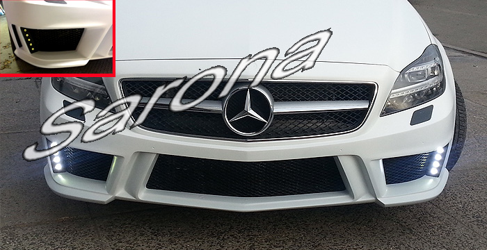 Custom Mercedes CLS  Sedan Front Bumper (2012 - 2018) - $890.00 (Part #MB-118-FB)